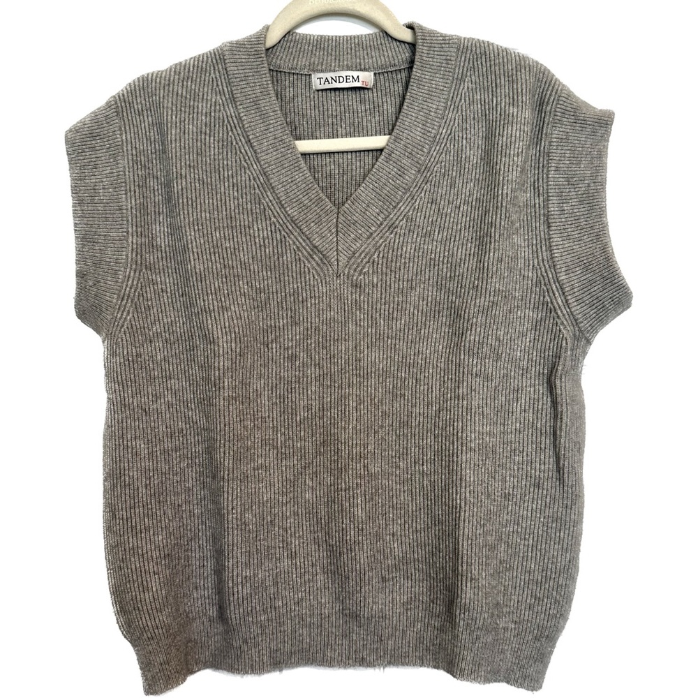 Cashmere Blend Sweater Vest